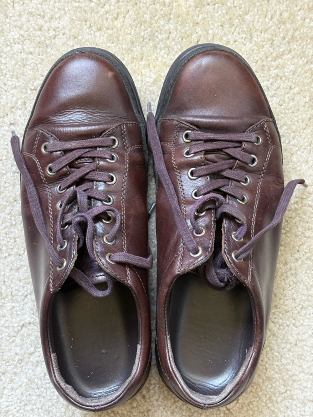Allen Edmonds porter derby men’s us 9.5 brown leather sneaker